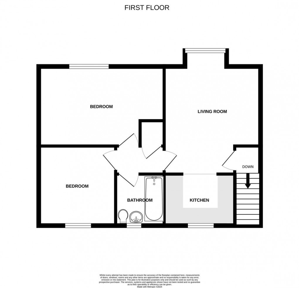 Floorplan for Alexandra Court, Skipton