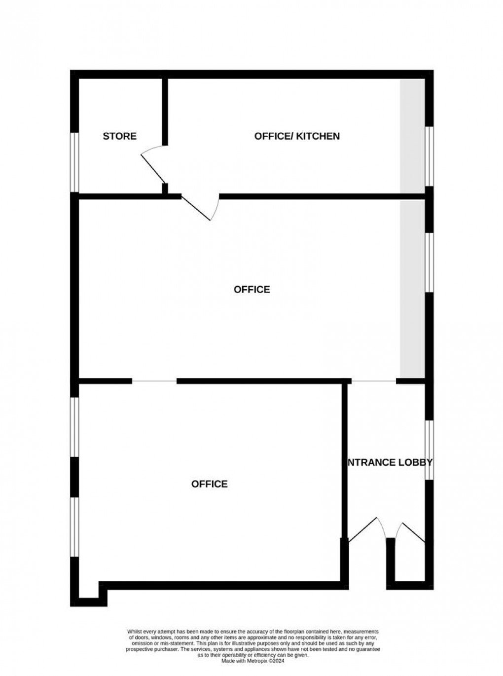 Floorplan for First Floor, 68 Haworth Road