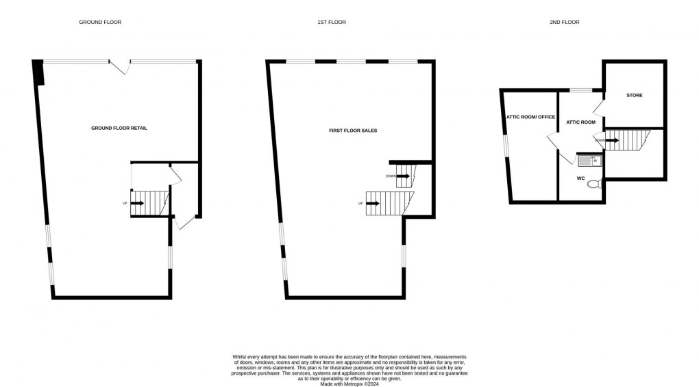 Floorplan for Market Place, Settle