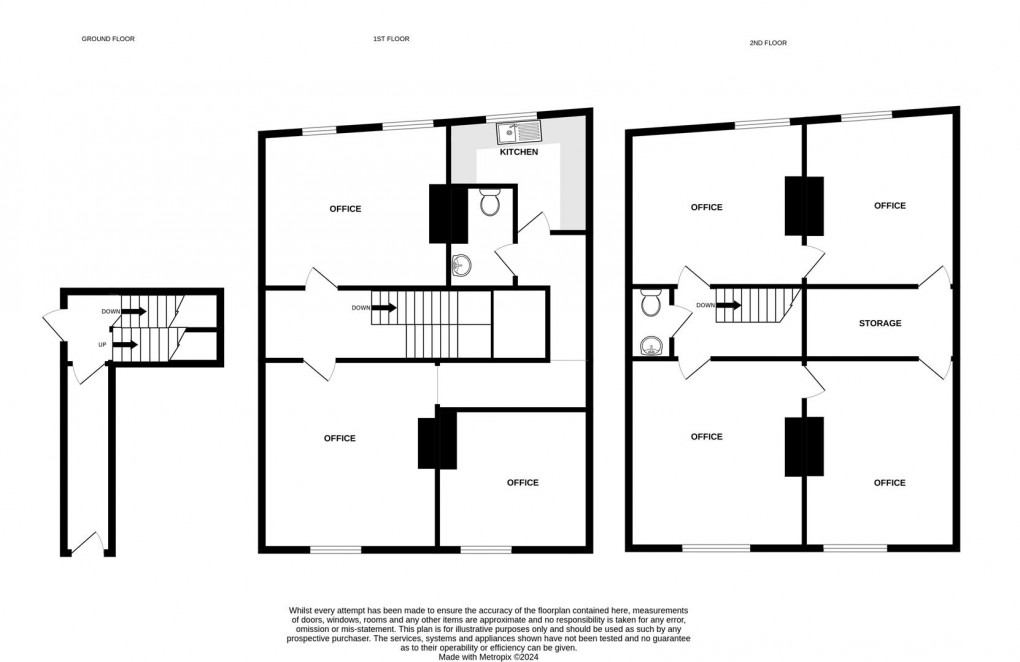 Floorplan for 8 - 10 Millgate, Thirsk, YO7 1AA