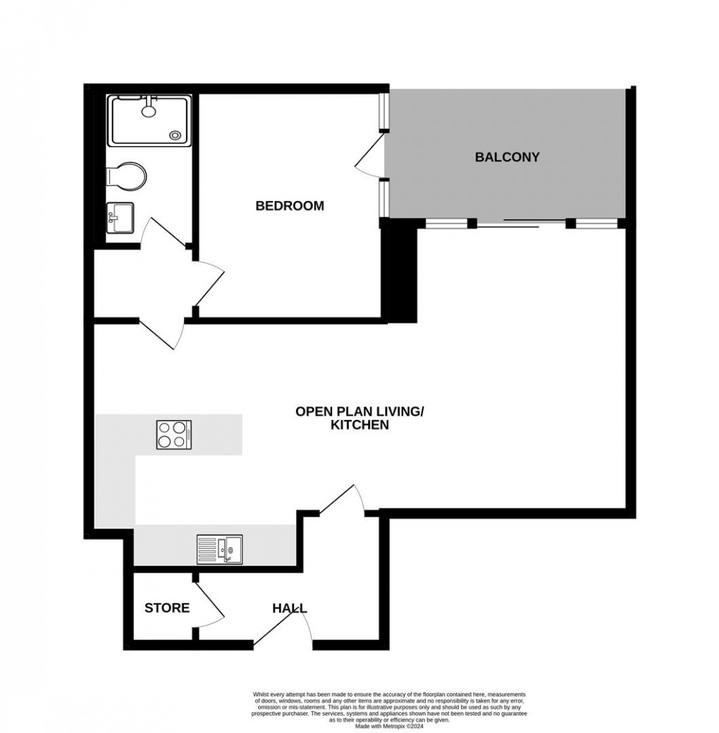 Floorplan for Horace Mill, Cononley