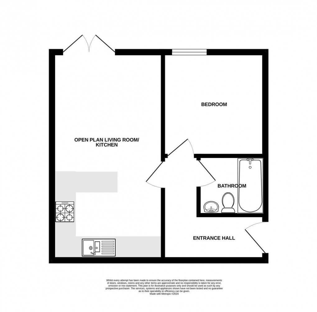 Floorplan for 9 Union House, Skipton