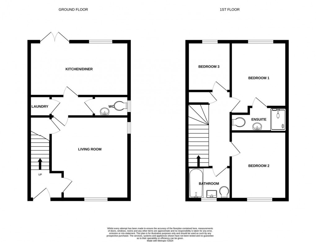 Floorplan for Plot 5 Countyfields, Shires Lane, Embsay