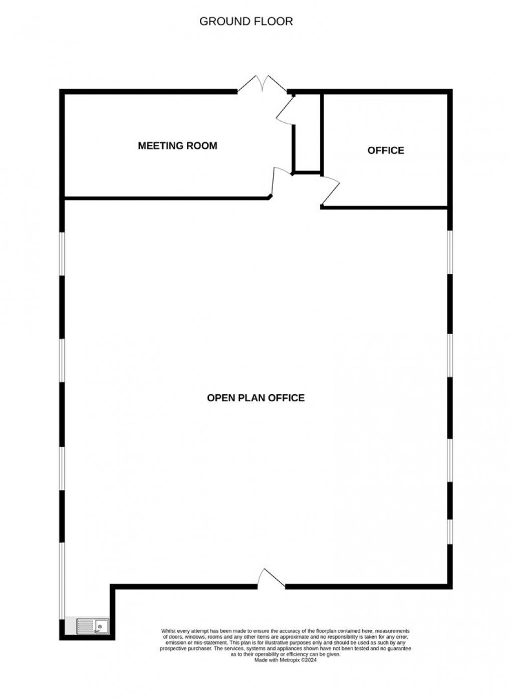 Floorplan for Ashley Lane, Shipley