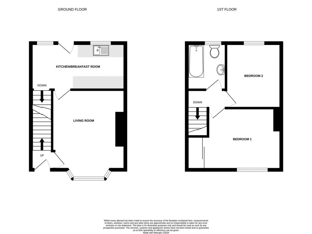 Floorplan for Marina Crescent, Skipton