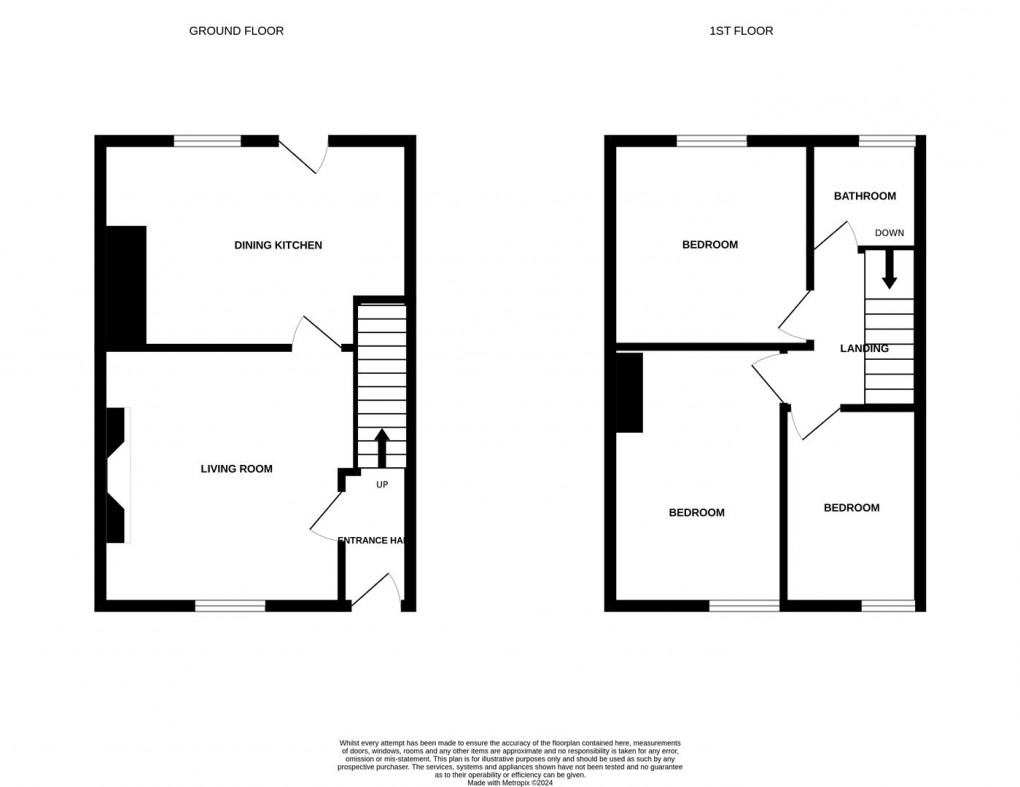 Floorplan for Byron Street, Skipton