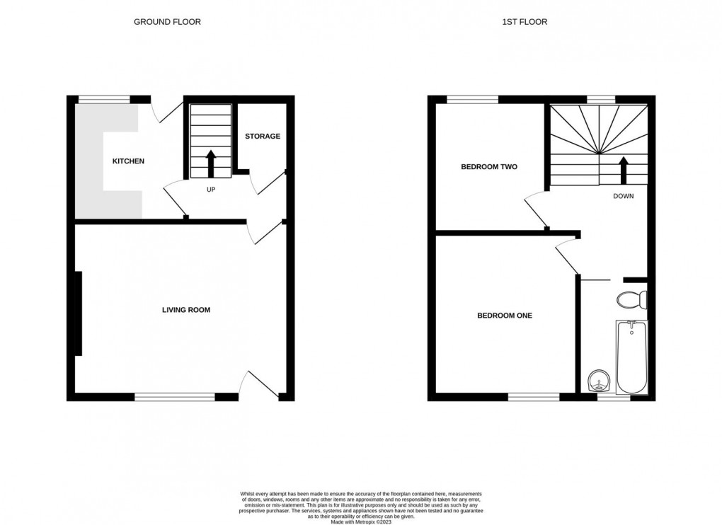 Floorplan for Kings Street, Skipton