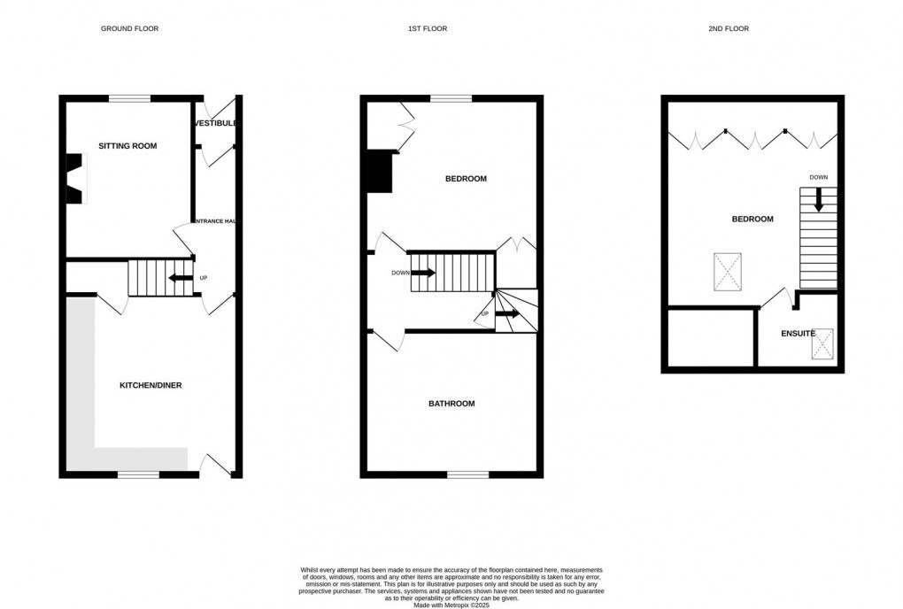 Floorplan for Longroyd Road, Earby