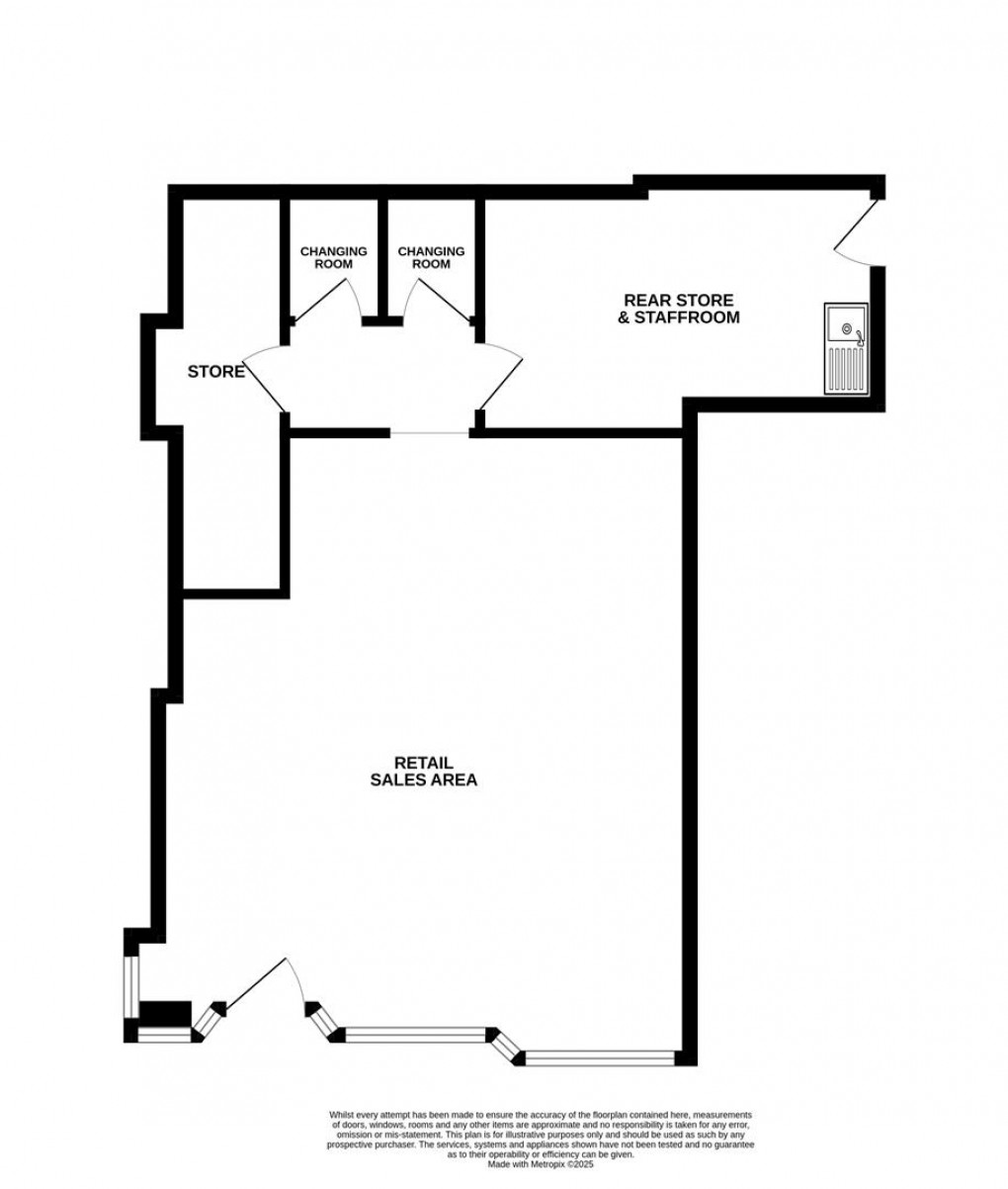 Floorplan for 23 High Street, Skipton