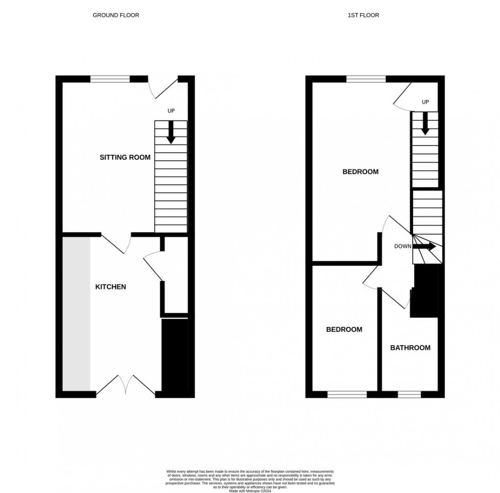 Floorplan for Rose Terrace, Bradley