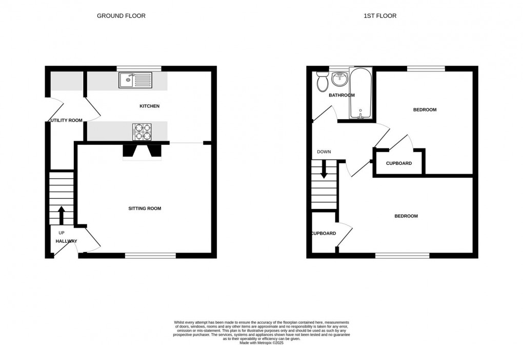 Floorplan for Avon Drive, Barnoldswick