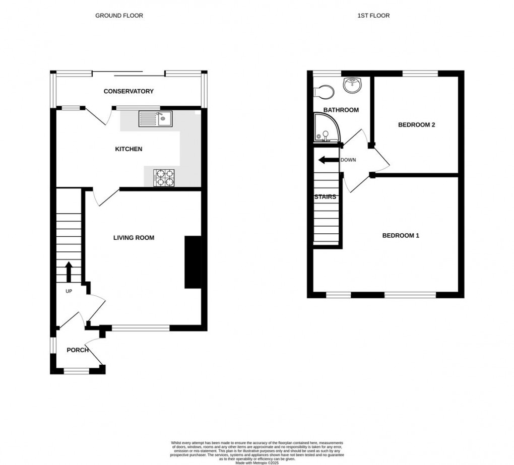 Floorplan for Broughton Crescent, Skipton